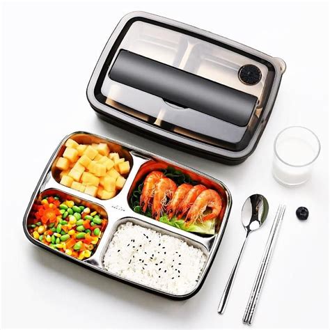 flat steel lunch box|steel lunch box for adults.